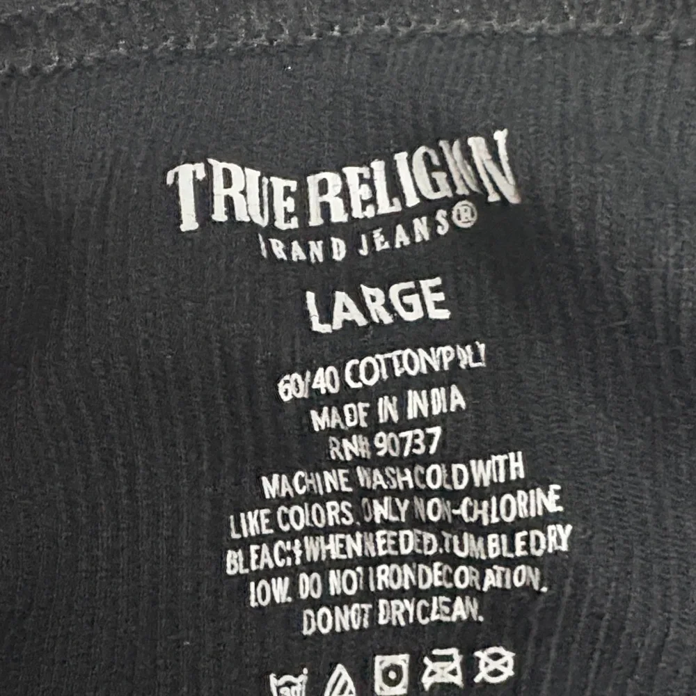 True Religion Black Sleeveless Top